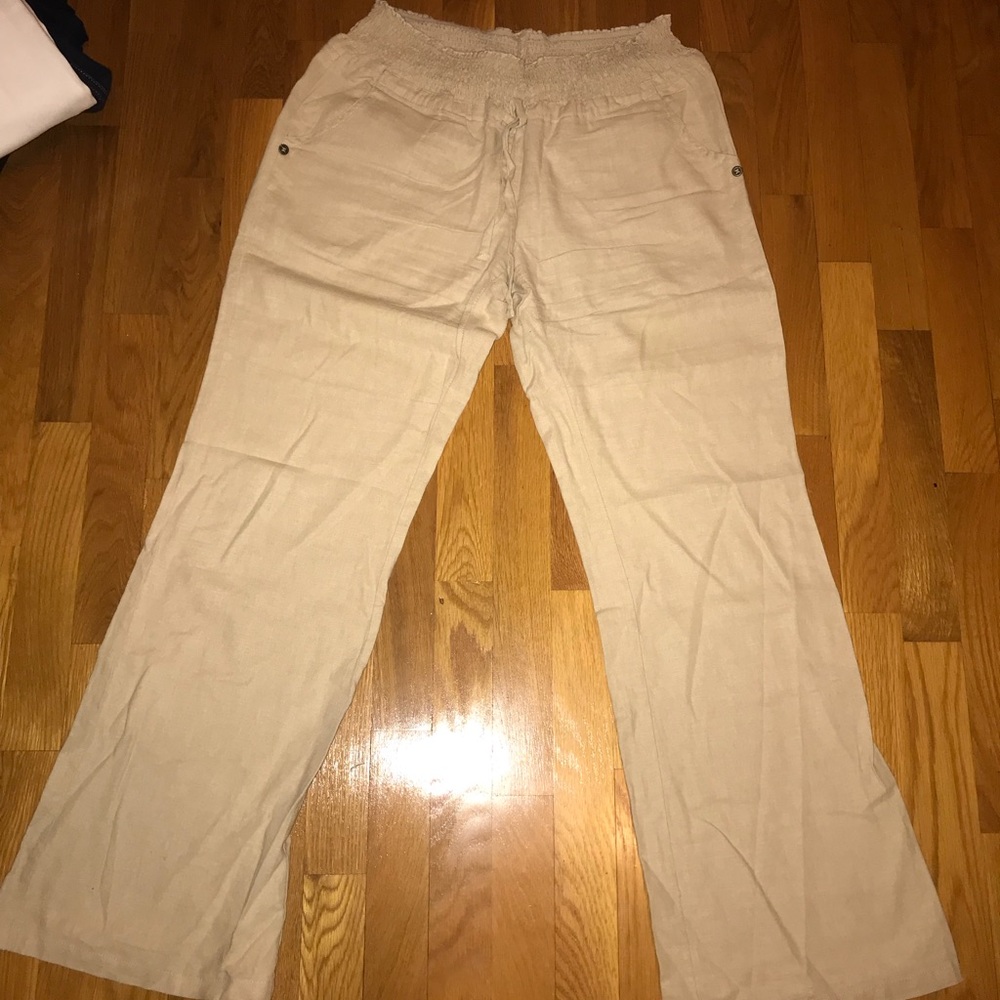 Beige pants